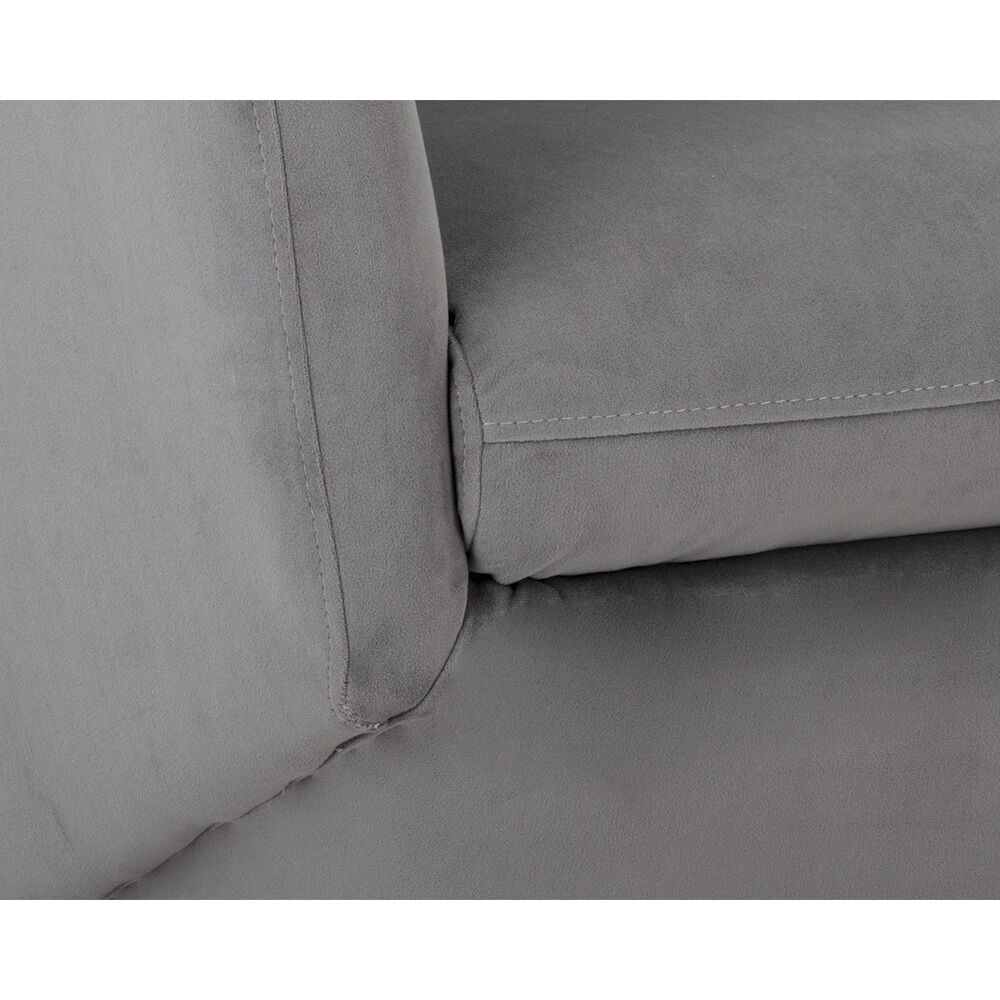 Treviso Antonio Charcoal Swivel Lounge Chair, Swivel